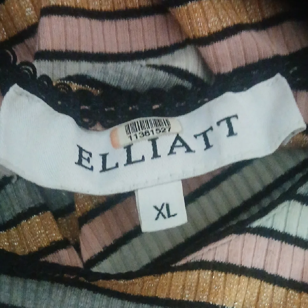 Elliatt Multicolor Striped Midi Dress - Picture 2 of 3